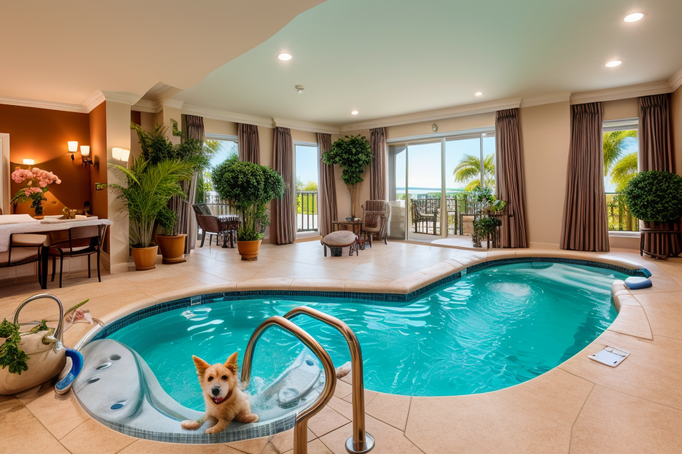Experience Luxury with Your Furry Friend: Pet-Friendly Hotels with Jacuzzis and Spa Services
